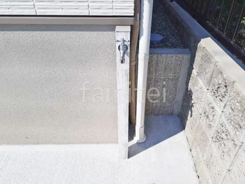 箕面市 新築ベーシック オープン外構