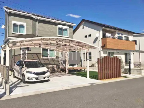 桜井市 新築ベーシック オープン外構