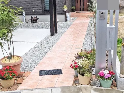 香芝市 新築ベーシック オープン外構