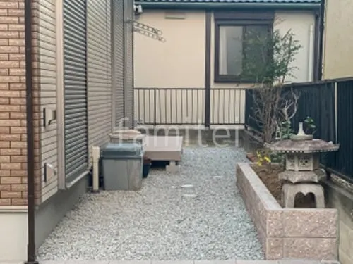 高槻市 新築ナチュラル オープン外構