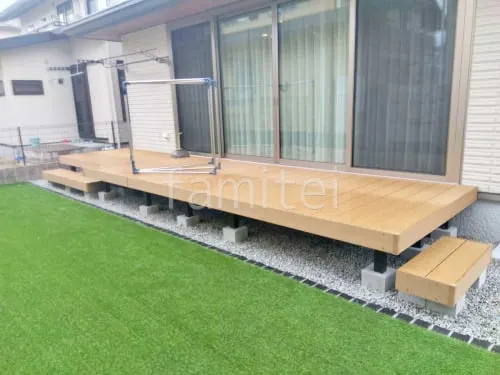 広陵町 新築シンプル オープン外構