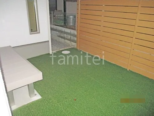 大阪狭山市 新築シンプル オープン外構