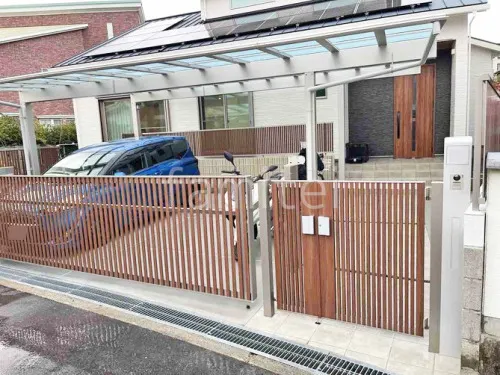 堺市 新築ベーシック クローズ外構