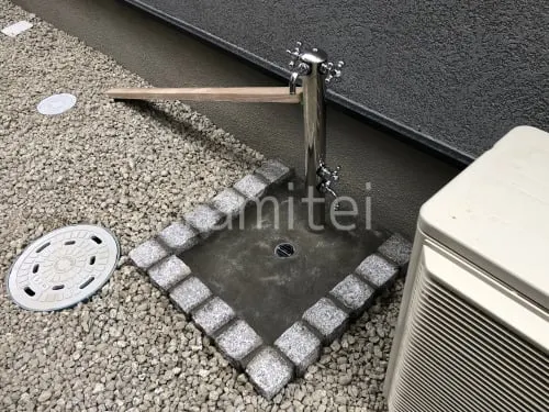 香芝市 新築和モダン オープン外構