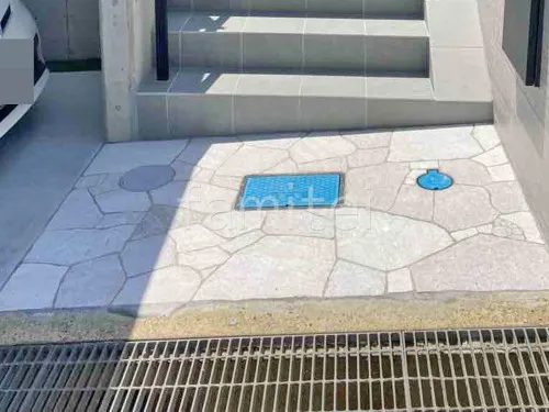 王寺町 新築シンプル オープン外構