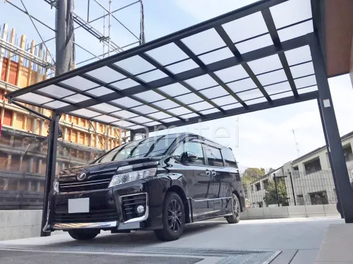 箕面市 新築ベーシック オープン外構