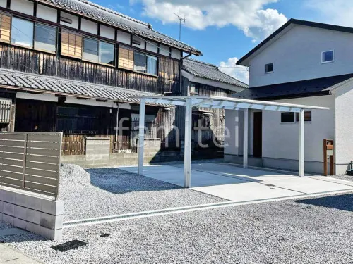 近江八幡市 新築ベーシック オープン外構