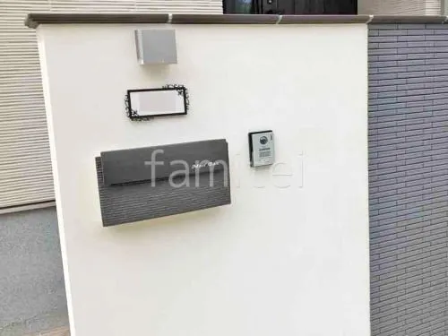 宝塚市 新築シンプル オープン外構