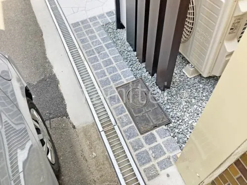 大阪市 新築ベーシック オープン外構