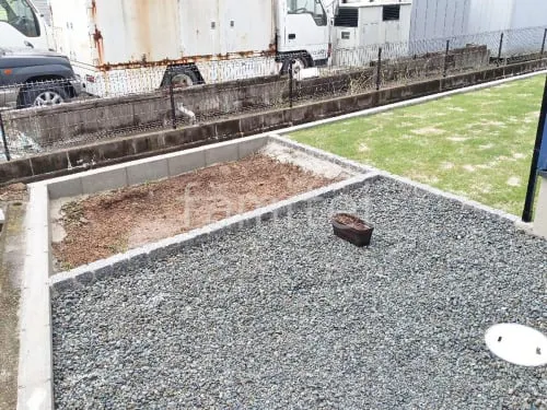 紀の川市 新築ベーシック オープン外構