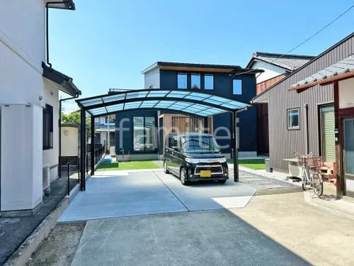 近江八幡市 新築ベーシック オープン外構