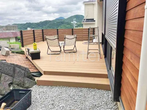 柏原市 新築ベーシック オープン外構