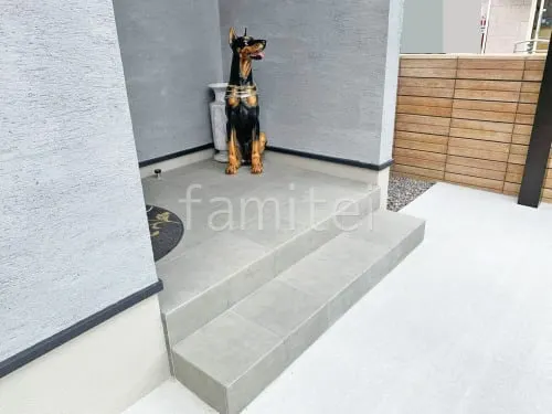 大津市 新築ベーシック オープン外構