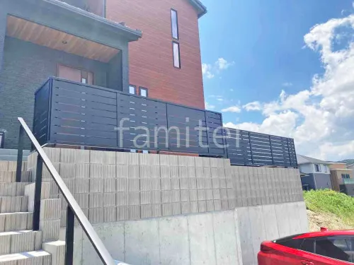 香芝市 新築ベーシック オープン外構