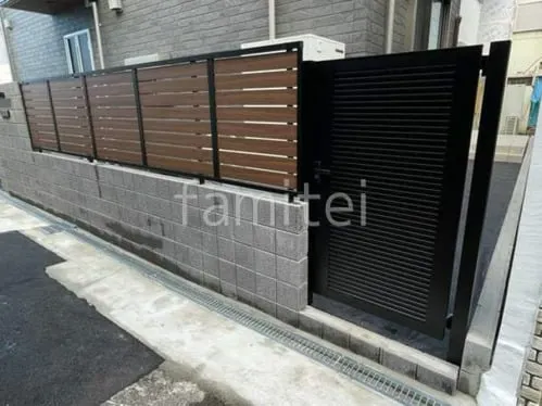 大阪市 新築ベーシック オープン外構