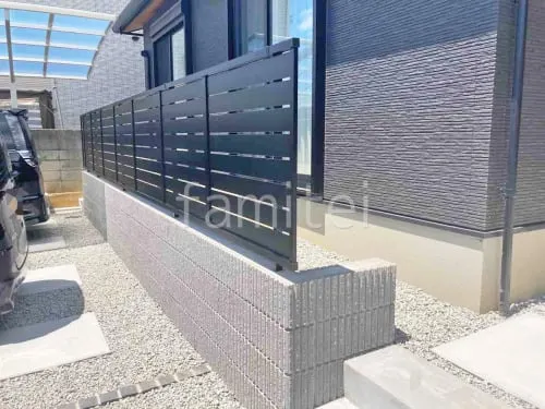 川西町 新築ベーシック オープン外構