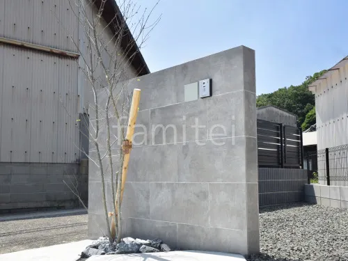 和歌山市 新築シンプル オープン外構