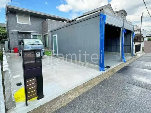 堺市 新築ベーシック セミクローズ外構