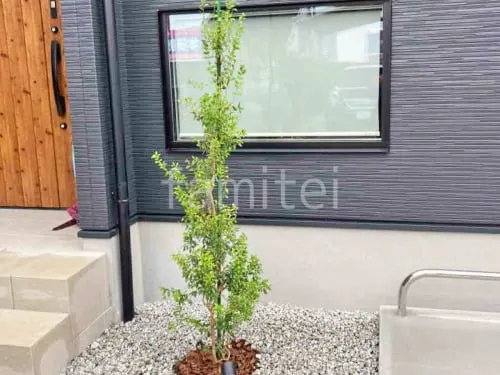 斑鳩町 新築シンプル オープン外構