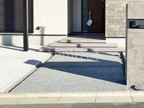 和歌山市 新築シンプル オープン外構