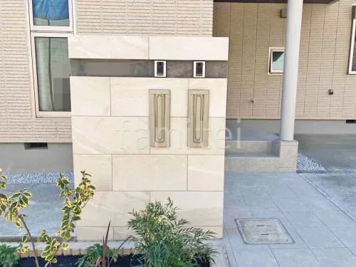 宝塚市 新築シンプル オープン外構