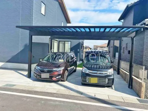 東近江市 新築シンプル オープン外構