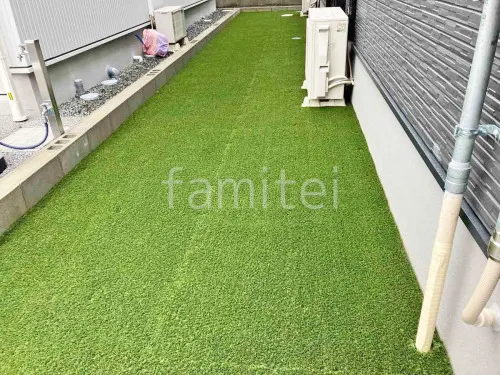 堺市 新築ベーシック オープン外構