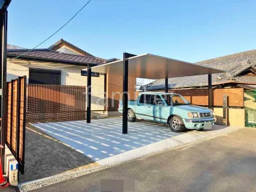 岸和田市 新築ベーシック オープン外構