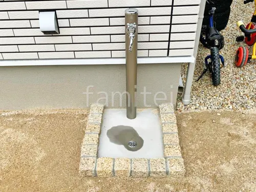 高島市 新築シンプル オープン外構