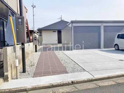 木津川市 新築ベーシック オープン外構