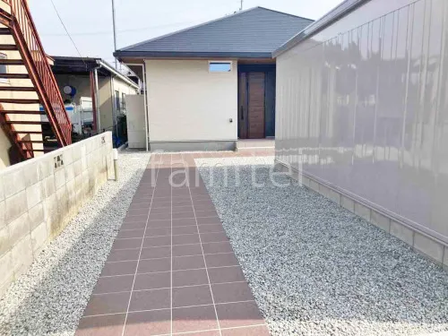 木津川市 新築ベーシック オープン外構