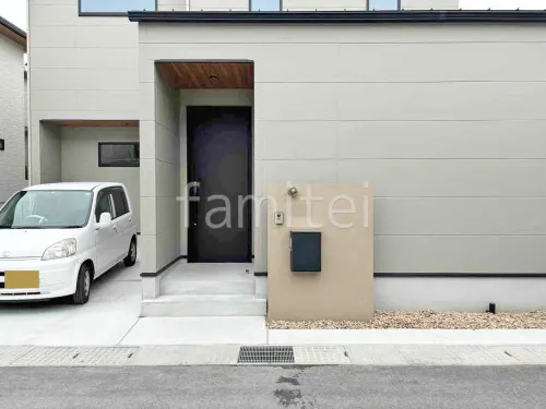 和歌山市 新築シンプル オープン外構