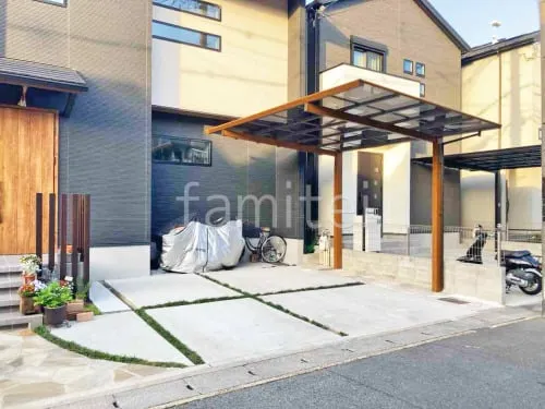 京都市 車庫まわりリフォーム