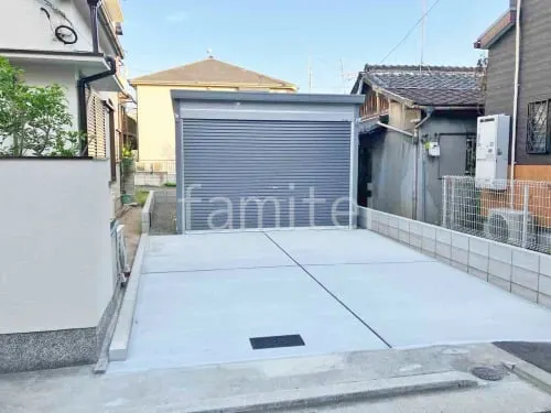 高石市 車庫まわりリフォーム