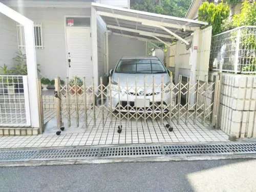 河合町 車庫まわりリフォーム