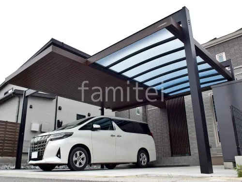 大津市 新築シンプル オープン外構