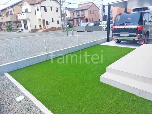 和歌山市 新築シンプル オープン外構