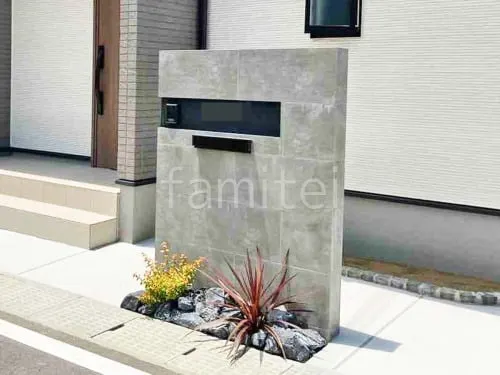 海南市 新築シンプル オープン外構