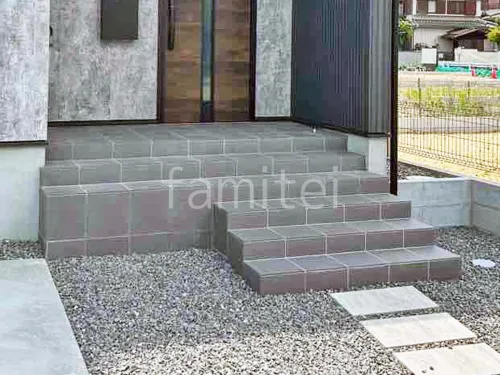 大津市 新築ベーシック オープン外構