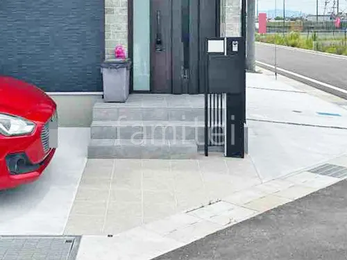 野洲市 新築ベーシック オープン外構