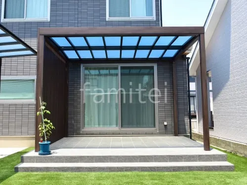 大和郡山市 新築シンプル オープン外構