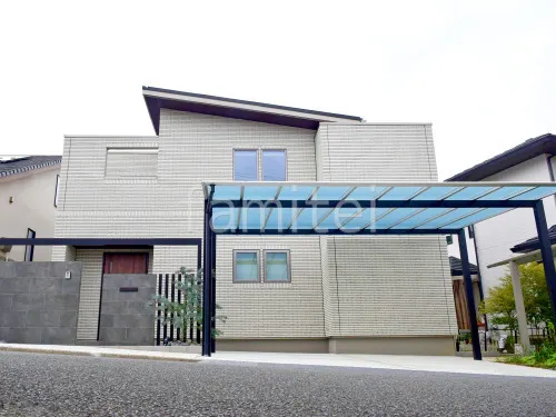 木津川市 新築シンプル オープン外構