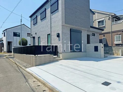 堺市 新築シンプル オープン外構