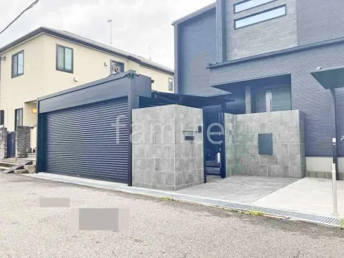 西宮市 新築ハイクラス クローズ外構