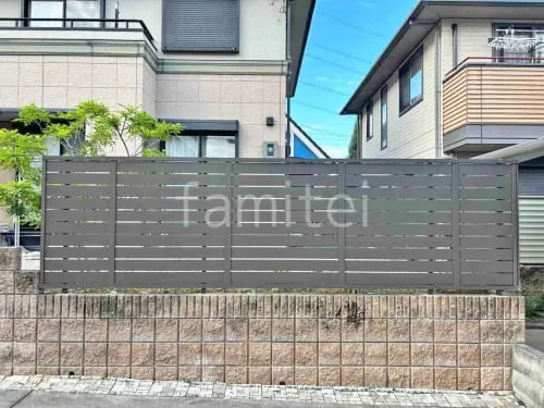 精華町 塀まわりリフォーム