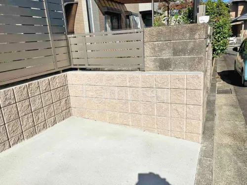 木津川市 車庫まわりリフォーム