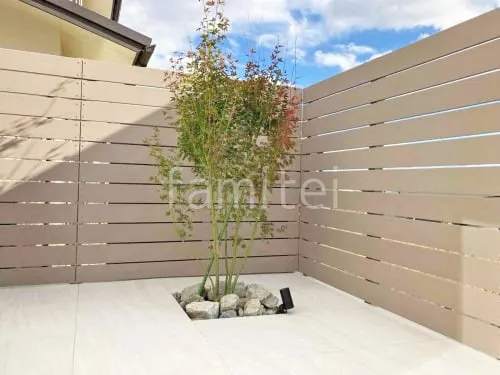 箕面市 新築シンプル オープン外構