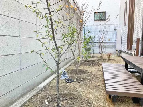 大阪市 新築ベーシック オープン外構