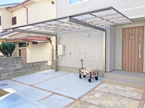 茨木市 新築ベーシック オープン外構