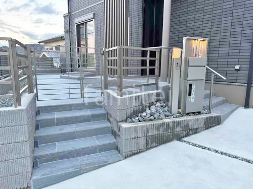 生駒市 新築ベーシック クローズ外構